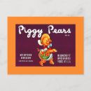 Suche nach vintages schwein postkarten Werbung