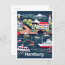 Suche nach hamburg germany postkarten Vintag
