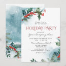 Suche nach elegante weihnachtsparty einladungen Aquarell