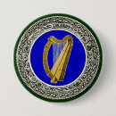 Suche nach irische harfe buttons Emblem