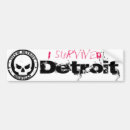 Suche nach detroit autoaufkleber Stoßdämpfer
