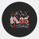 Suche nach 35 geburtstag aufkleber Modern