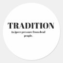 Suche nach traditionen aufkleber Jede person