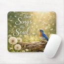 Suche nach blauer vogel mousepads Für alle