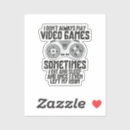Suche nach videospiel aufkleber Gaming