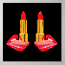 Suche nach lipstick poster Red