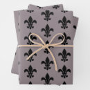 Suche nach fleur de lys geschenkpapier Lila