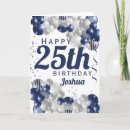 Suche nach 25 geburtstag karten Für ihn