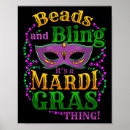 Suche nach bling poster Mardi gras