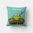 Suche nach lustiger frosch kissen Jede person