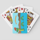 Suche nach loch in einem spielkarten Spaß