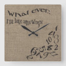 Suche nach whatever wanduhren Who cares