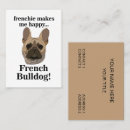 Suche nach französische bulldogge visitenkarten Süß