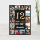 Suche nach 12 geburtstag karten Foto collage