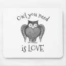 Suche nach eulen liebe mousepads Für alle