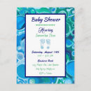 Suche nach baby shower postkarten Blau