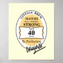 Suche nach lustige 40 geburtstags poster party schilder Jede person