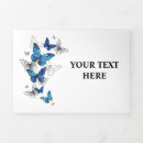Suche nach fliegen sie schmetterling karten Blau
