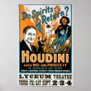 Suche nach houdini poster Werbung