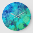 Suche nach abstrakte farbe wanduhren Für sie
