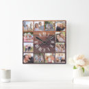 Suche nach rustikales holz wanduhren Foto collage