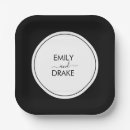 Suche nach hochzeit teller Schwarz und weiß