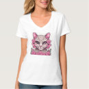 Suche nach rosa katzen tshirts Blume