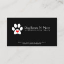 Suche nach pawprints visitenkarten Hunde leckereien