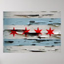 Suche nach retro chicago poster Flagge