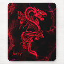 Suche nach asiatischer drache mousepads Rot