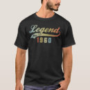 Suche nach legende seit 1960 tshirts Retro