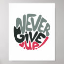 Suche nach aufgeben poster Typografie