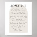 Suche nach john 3 poster Modern
