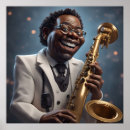 Suche nach jazzmusiker poster Saxophon