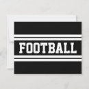 Suche nach fussball kleine grußkarten Schwarz