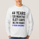 Suche nach 44 geburtstag tshirts Geburtstagsgeschenk