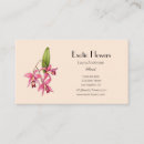 Suche nach orchideen blumen visitenkarten Florist