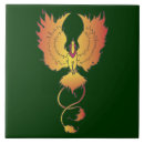 Suche nach phoenix vogel fliesen Flammen
