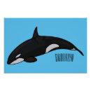 Suche nach wal cartoon poster Orca
