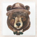 Suche nach braunbären untersetzer Wald