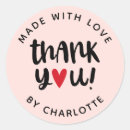 Suche nach gemacht mit liebe aufkleber Vielen dank