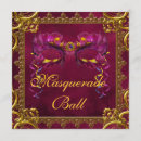 Suche nach masquerade ball einladungen Frauen verdecken geburtstagsparty