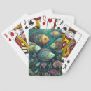 Suche nach fische spielkarten Jede person