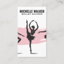 Suche nach darstellend visitenkarten Ballett