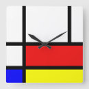 Suche nach piet mondrian wanduhren Modern