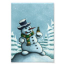 Suche nach glücklicher schneemann poster Winter