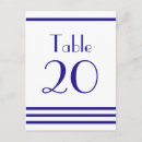 Suche nach tischnummer postkarten Tabelle