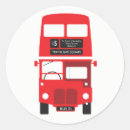 Suche nach roter bus aufkleber London