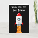 Suche nach raumschiff geburtstag karten Rakete