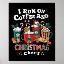 Suche nach heißer kaffee poster Weihnachtsbaum
